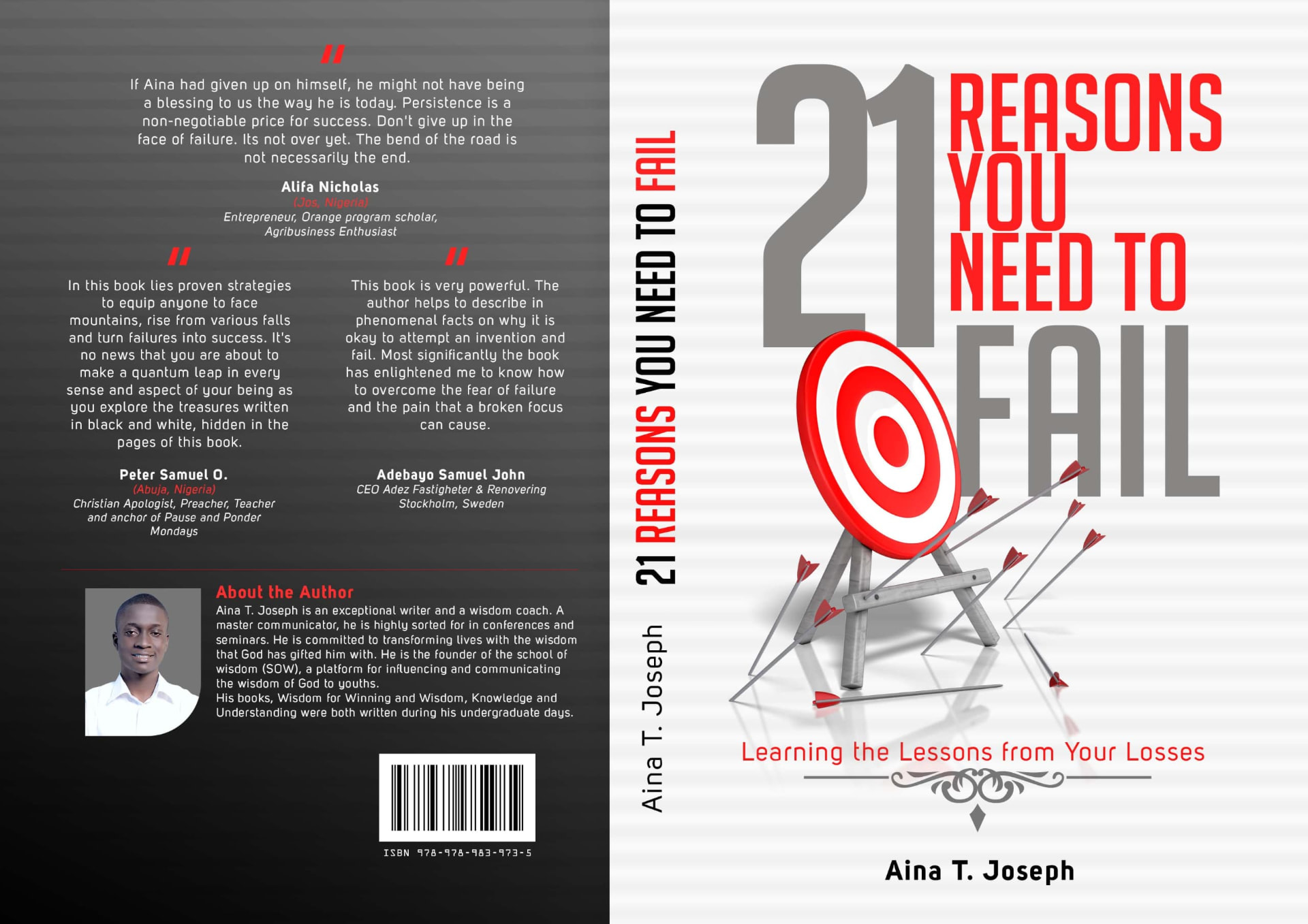 Cover of 21 Reasons You Need to Fail by Aina T. Joseph